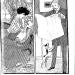 Newspaper illustration showing man and woman, each in a different frame, consulting a newspaper in order to communicate via personal ad