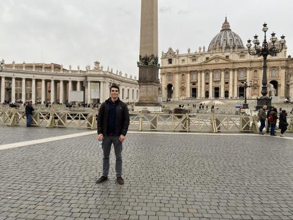 Ian Platou in Rome