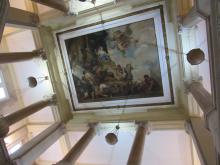 Mural on Ceiling of French townhall