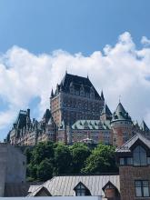 The Château Frontenac in Quebec City, Quebec, Canada