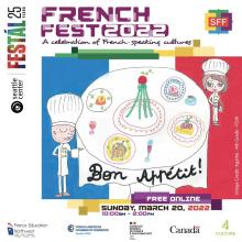 Flyer for French Fest 2022