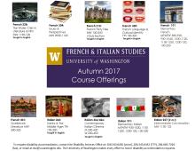 UW French & Italian Studies Autumn Course