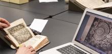French book and laptop