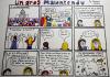 UW Student French comic strip